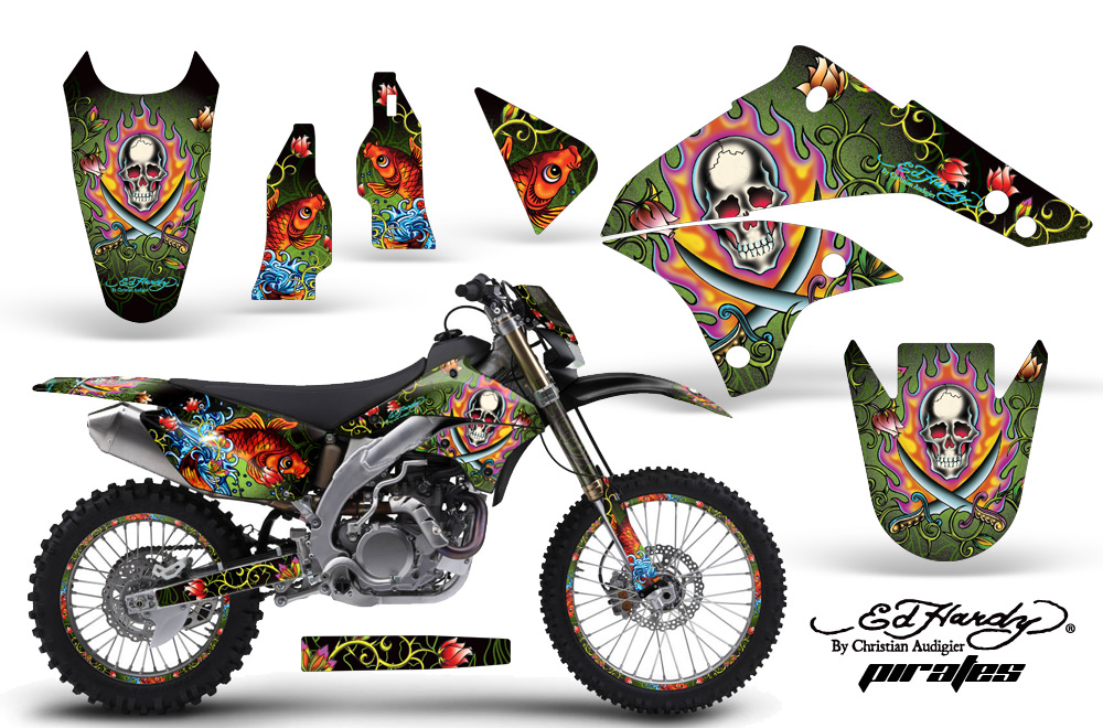 Kawasaki KLX 450 08-09 NP Graphic Kit EHP G NPs